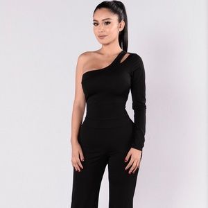 Downtown Adventures Jumpsuit-Black